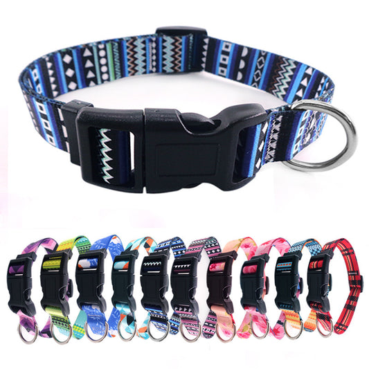 Bohemian Dog Collar